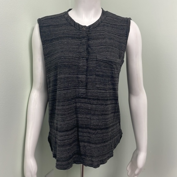 MADEWELL Tipoff Placket Hi-Low Tank size small - Picture 4 of 8